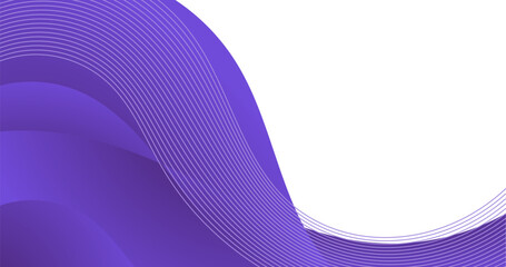 abstract purple curve background for business 