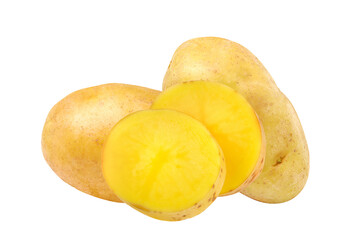potato isolated on transparent png
