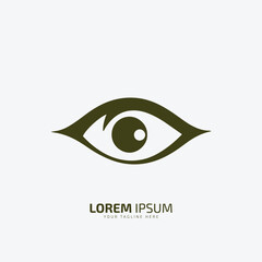 Eye logo template vector icon illustration design. logo template vector icon