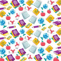 Pattern background about education