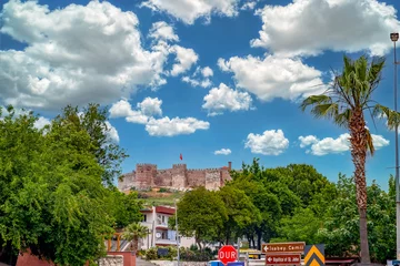 Fototapeten Blick auf Zitadella und Antike Stadt Selcuk, Izmir, Türkei © hifografik