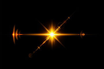 sun flare overlay, realistic light leak sun glow photo effects  with png 