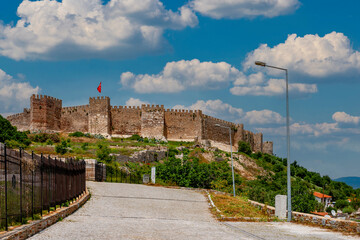 Obraz premium Blick auf Zitadella und Antike Stadt Selcuk, Izmir, Türkei