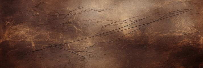 Fototapeta premium Rustic Brown Scratched Texture: A rough, grainy web banner background, where the earthy tones and textured details converge, offering a compelling visual narrative with an organic touch