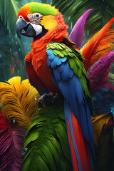 Exotic Macaw