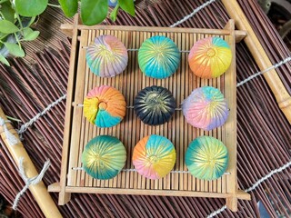 Nerikiri Wagashi is a traditional Japanese sweet