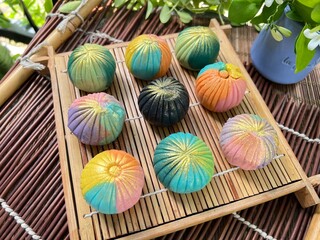 Nerikiri Wagashi is a traditional Japanese sweet