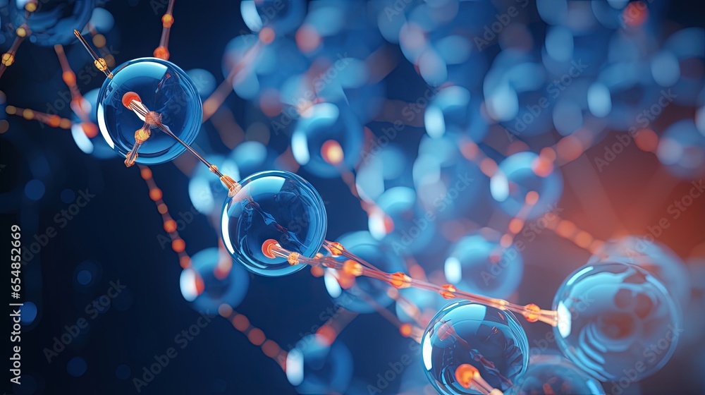 Poster genome decoding chemical processes modeling hi tech medicine