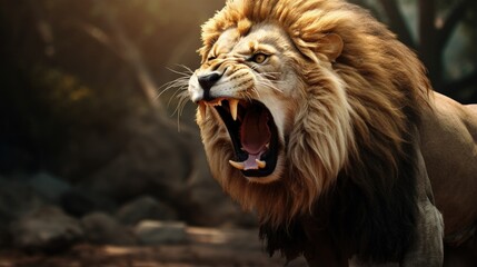 Amusing meme image of a fierce predator making a funny disgusted expression