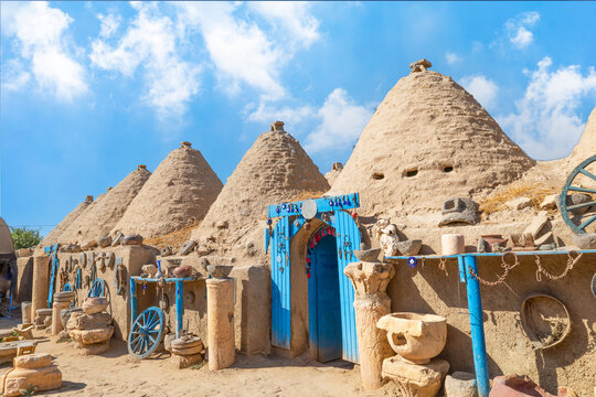 Traditional conical houses of Harran, Sanli Urfa, Turkey
