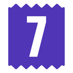 number icon
