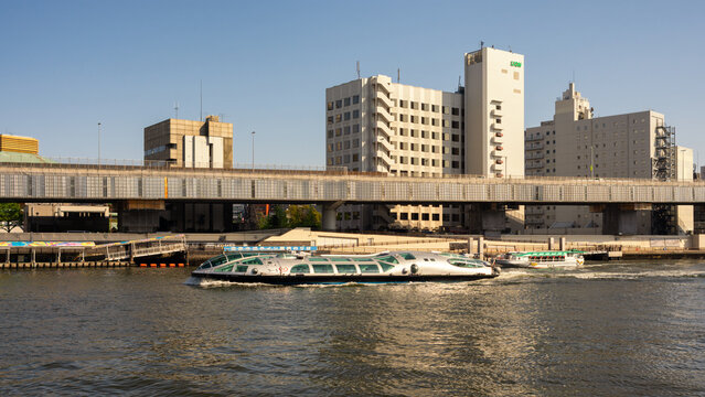 Himiko futuristic Tokyo river cruise ship
