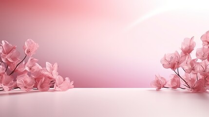 Amarant Pink Wallpaper Studio Concept Background for text and product images Free photo for screens presentations and social media Gradient color design in 16 10 ratio