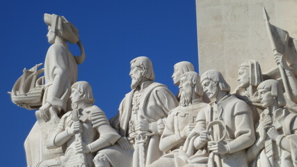 Fototapeta na wymiar Monument of the Discoveries Lisbon Portugal