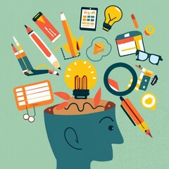 state of mint illustration idea