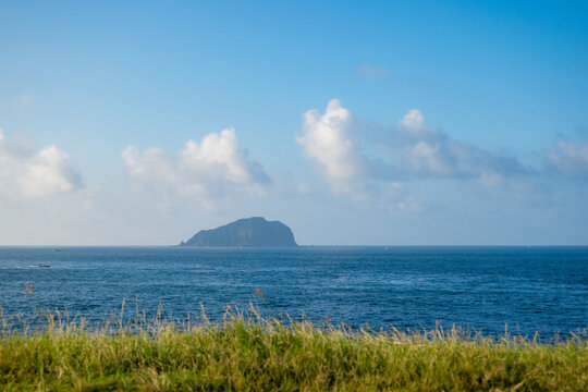 Seascape in chaojing park of badouzi Keelung of Taiwan