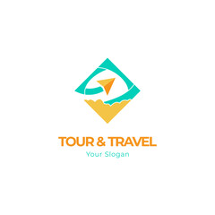 Tour and Travel Logo Design Template