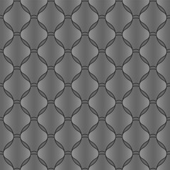 Fototapeta premium A pattern of abstract shapes. Seamless background. Template for packaging, texture, cover, clothing, interior design and creative idea