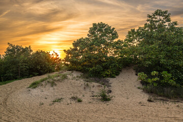 Sunset on the Dunes