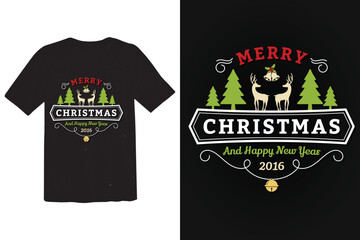  Christmas Day T-Shirt Design. I can't santa vector