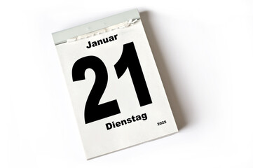 21. Januar 2025