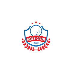 Golf Club Logo Badge Design Template