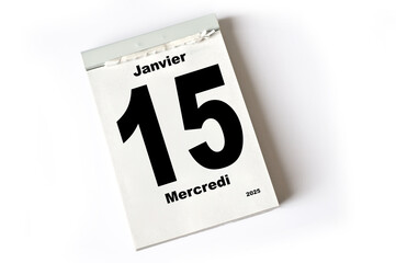 15. Janvier 2025