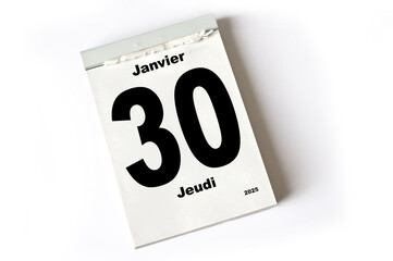 30. Janvier 2025