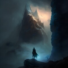 Far over the misty mountains grim To dungeons deep and caverns dim 