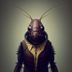 Human as a cockroach wallpaper 