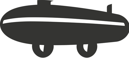 Airship zeppelin icon © bismillah_bd