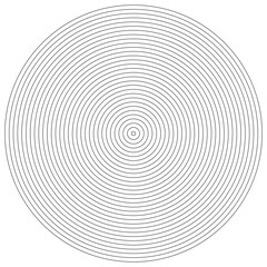 Concentric circle elements. Element for graphic web design, Template for print, textile, wrapping, decoration, vector illustration. geometric shapes circle.