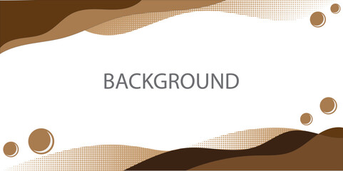 BACKGROUND ABSTRACT FLAT BROWN COLOR Soothing flat brown backdrop with abstract texture. Versatile and elegant for various design projects