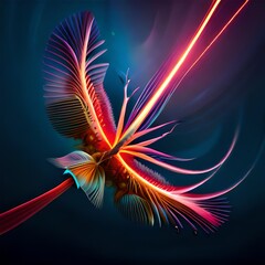 abstract fractal background 
Created using generative AI tools
