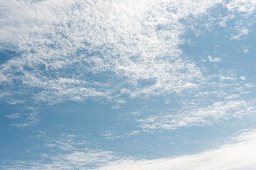 Fototapeta premium soft high clouds illuminated by the sun 