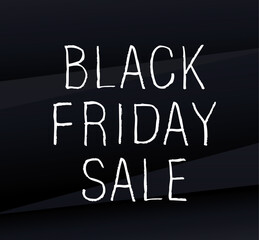 Obraz premium black friday sale banner layout design, vector illustration