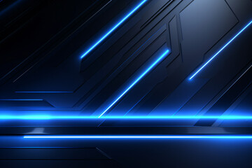 blue background design gray modern neon effect