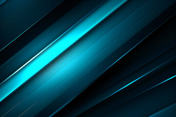 cyan background design gray modern neon effect