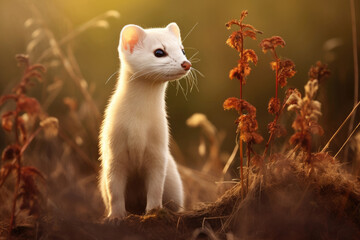 Eurasian Ermine in the wild