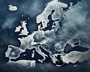 Chilled Cartography of Europe
