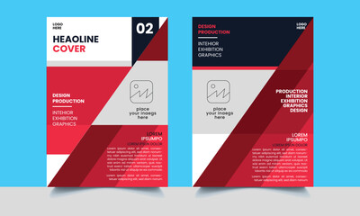 Business brochure flyer design template