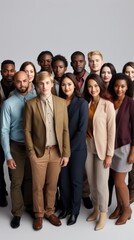 Diversity - People of all races and genders together