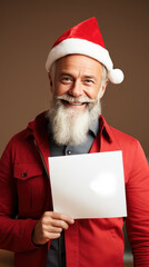 Naklejka premium Man with word Sale in background