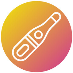 Thermometer Vector Icon Design Illustration