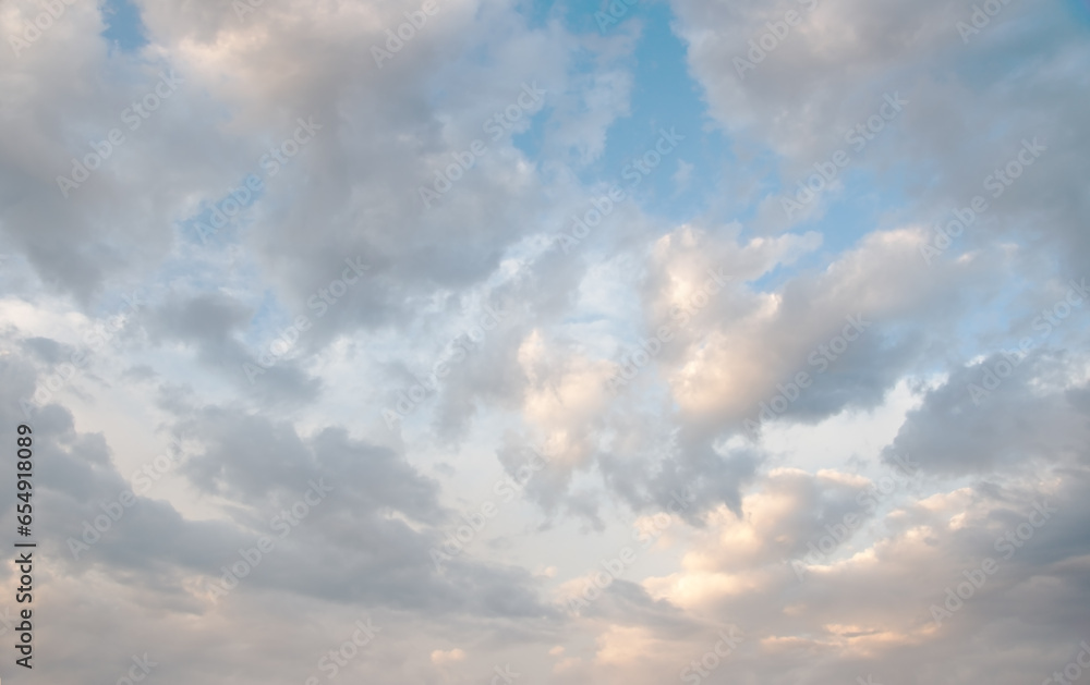 Wall mural more delicate and precisely processing of my old popular sky background. this variant is more conven