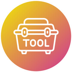 Tool box Vector Icon Design Illustration