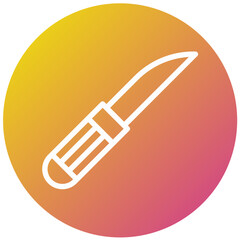 Carving Vector Icon Design Illustration