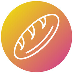 Bread Vector Icon Design Illustration