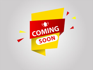  red flat sale web banner for coming soon POSTER AND BANNER