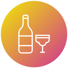 Drinks Vector Icon Design Illustration